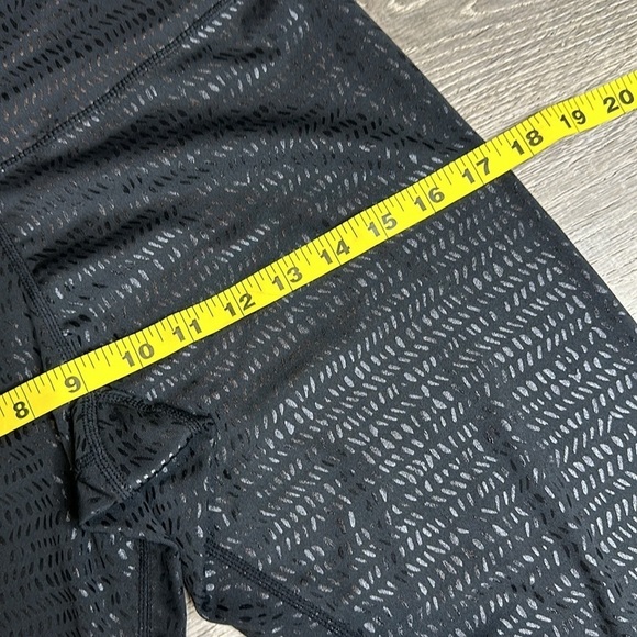 NEW Glyder High Power Legging Print: Black Pebble Gloss Print Sz M - Picture 11 of 13